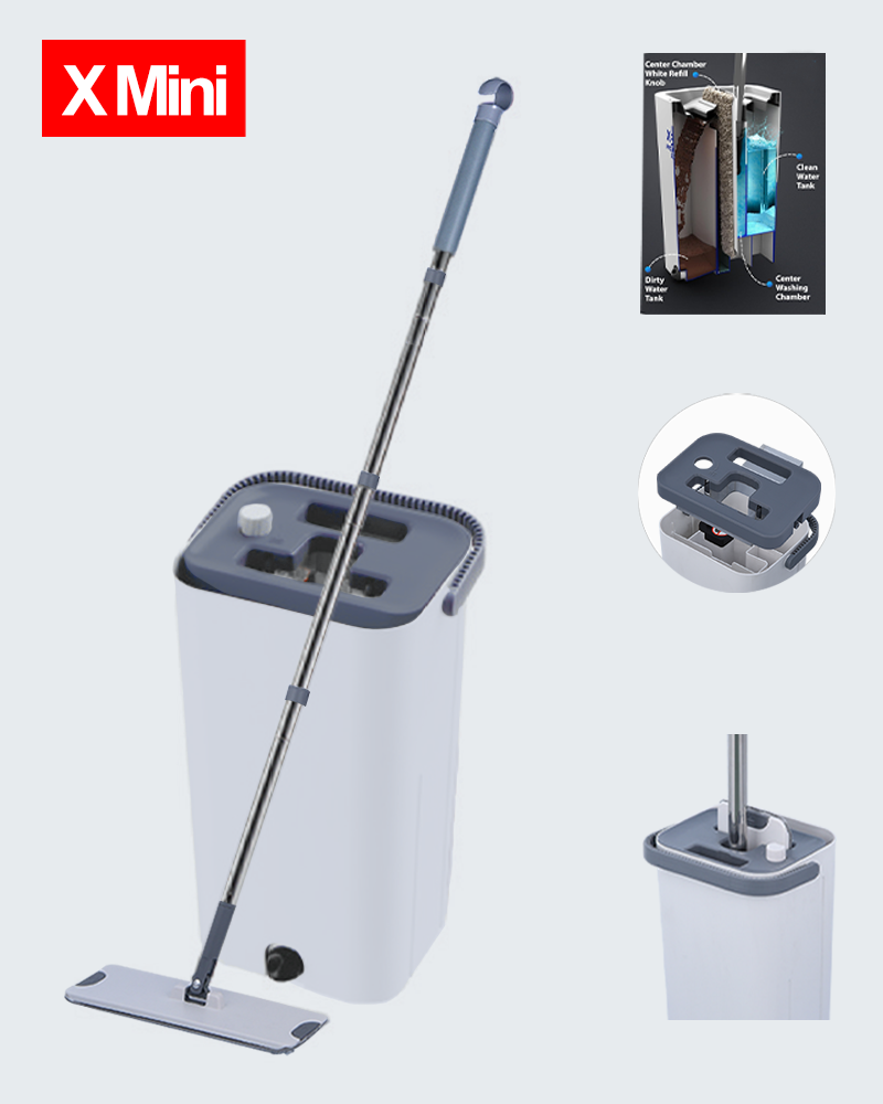 Infectum et siccum usus Mopx Mini Flat Mop Situla Set