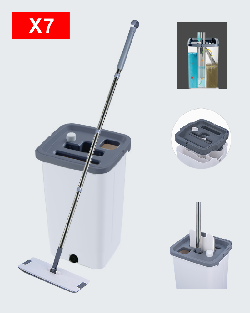 Manus Free lavatio Mopx Flat Mop Situla Set